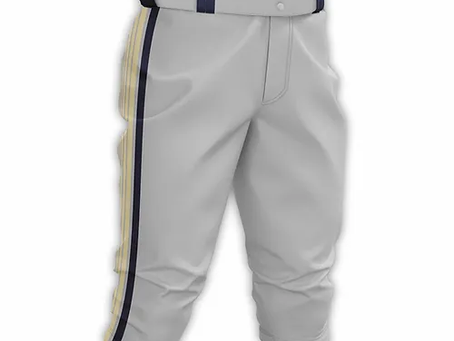 Exploring Style: Gold Blue Printing Stripes Grey Baseball Knickers