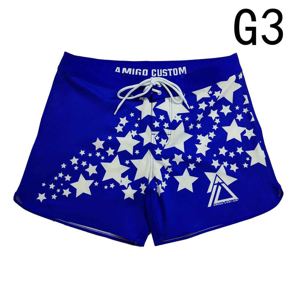 Miniaturbild: Men's Blue Physique Shorts with Stars(COLOR:I1)