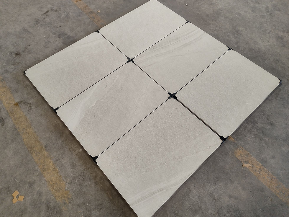 Thumbnail: Cutstone Sand Porcelain Paving Slabs 20mm Light Beige Earth Vein Outdoor Tiles