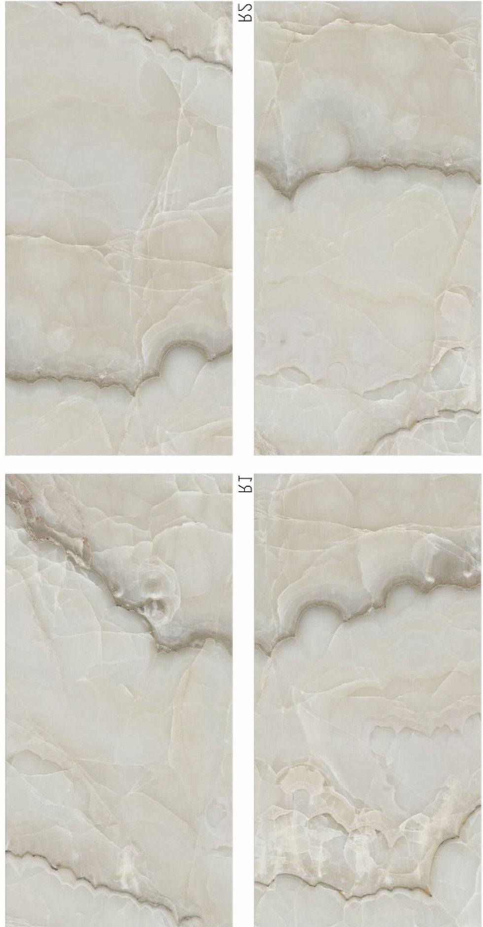 Thumbnail: Timeless Classic Desert Cloud High Gloss Porcelain 60x120cm Tile