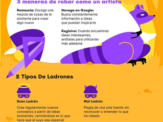 Roba como un artista