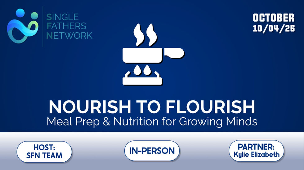 Nourish to Flourish: Dad Cooking Workshop