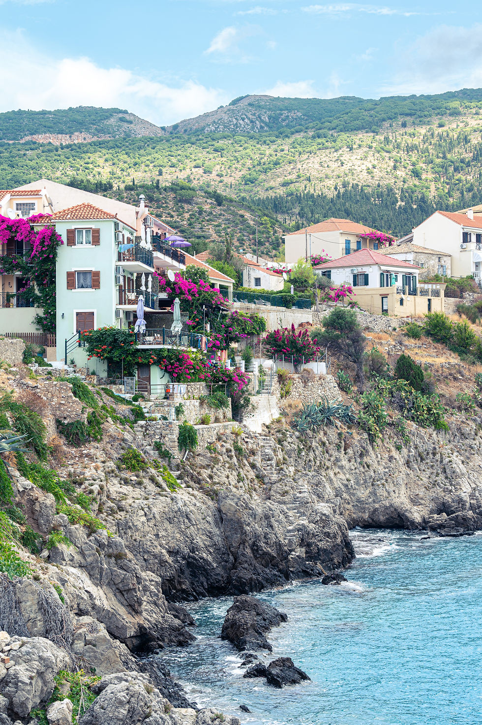 Image of Assos Village Greece Kefalonia