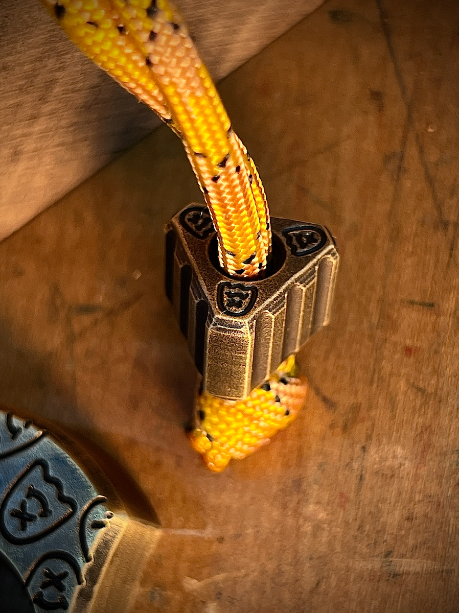 Thumbnail: "Prism" brass bead