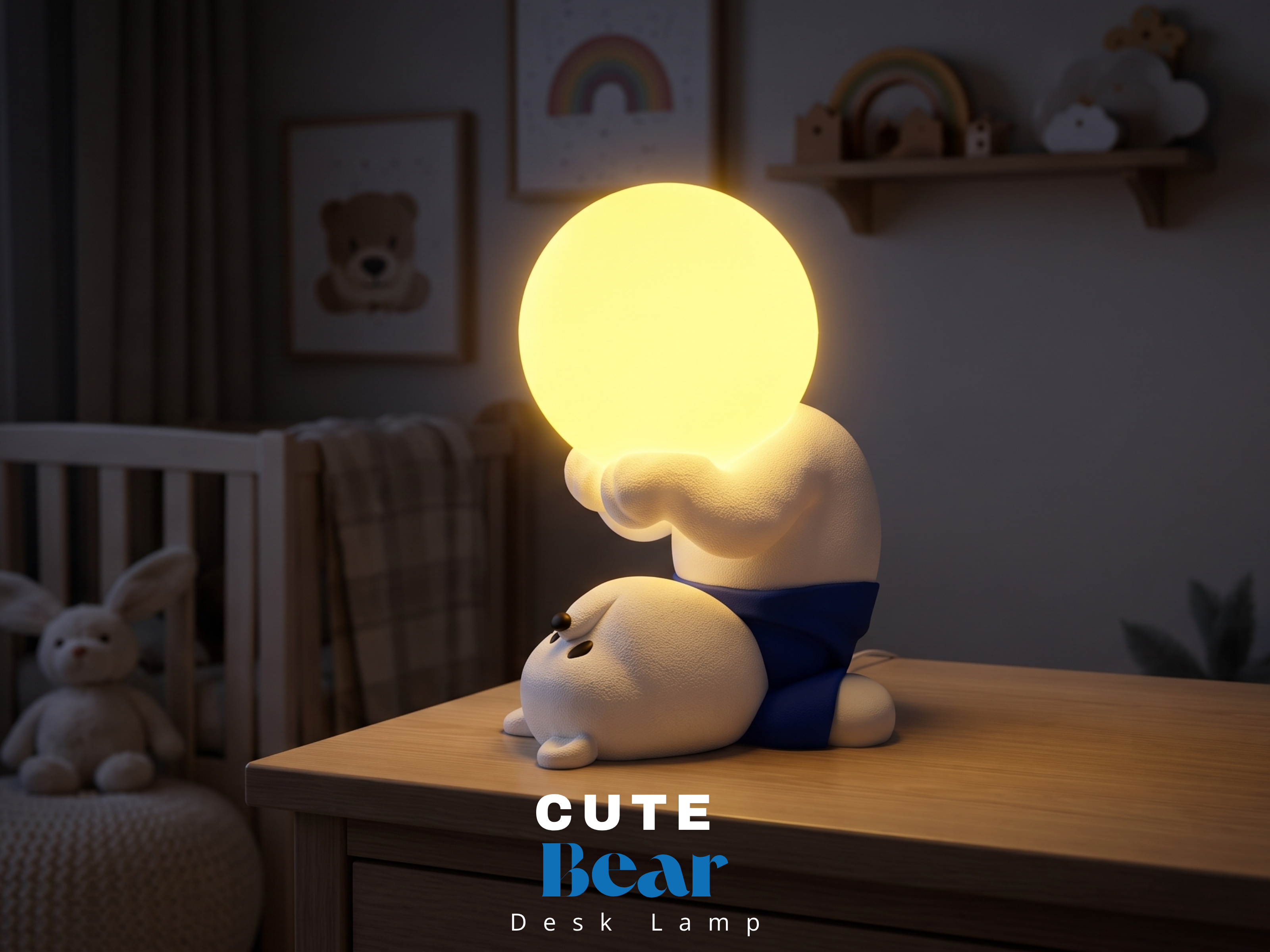 The Slumber Bear Night Light: A Gentle Bedtime Hug