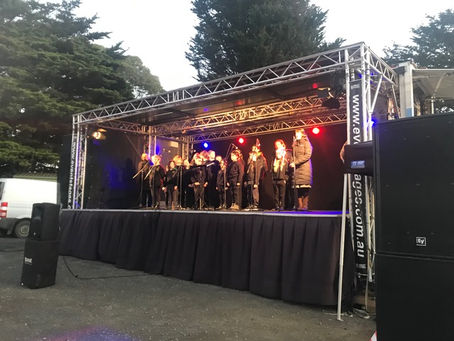 Young Voices get the Woodend Winter Arts Festival off to a flying start
