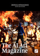 The AI Art Magazine, No 2 cover imaged 