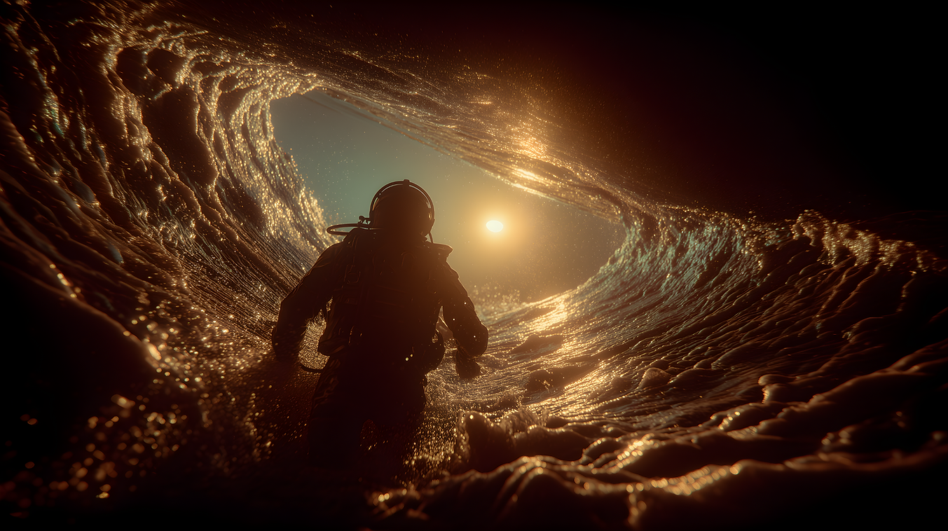 Music Video Still from Surrounded by Eric Kerr