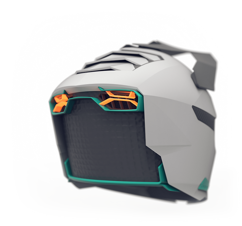 Konstantin Baumann MX Helmet O'neal Helm Industrial Design Sketches Zeichnungen