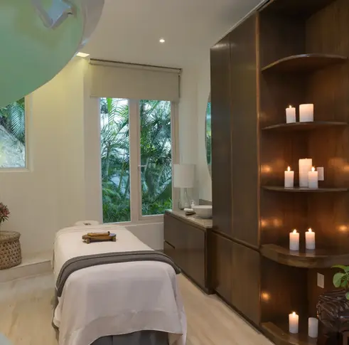 High-end wellness spa in a beachfront hotel for sale in Mexico