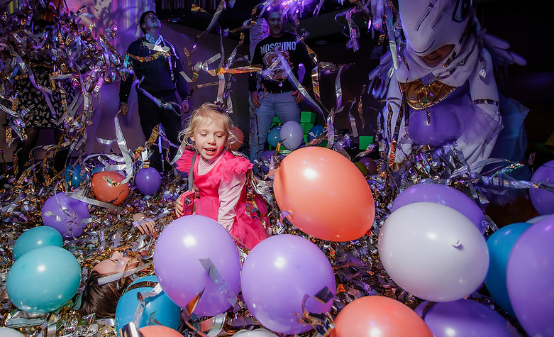 Салют воздушных шариков