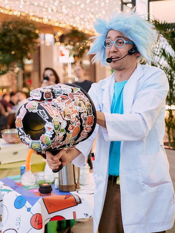  CRAZY КРІО ШОУ та Морозиво - шоу на дитяче свято та день народження дитини Київ. Приміщення для дитячого свята в Києві Оbolon_party_room, Оболонь пати рум приміщення для святкування дня народження Київ.