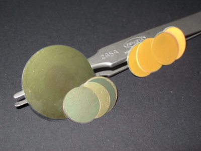 AAO Wafers with Metal Contacts