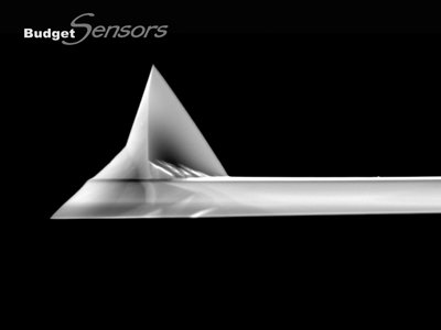 Tap190DLC Tapping Mode AFM Probe with Long Cantilever and Diamond-Like-Carbon Tip Coating