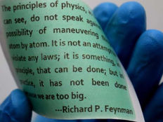 No ink required: paper can be printed with light
