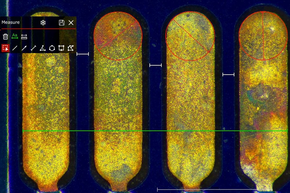 Leica microscope with Enersight software