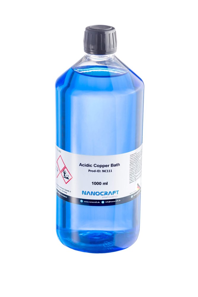Bright Acidic Copper Bath, Prod-ID: NC111