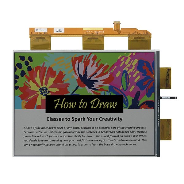 13.3" E Ink Kaleido 3 ePaper Display
