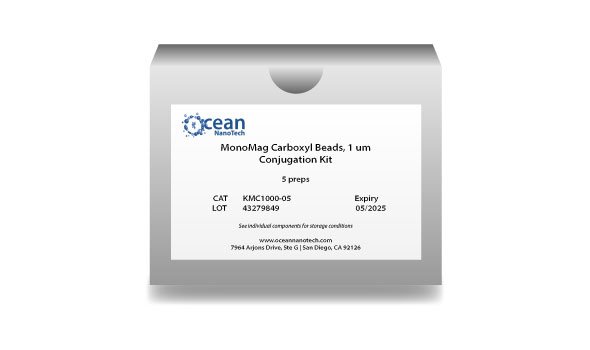 MonoMag Carboxyl Beads Conjugation Kit, 1 um, 5 preps