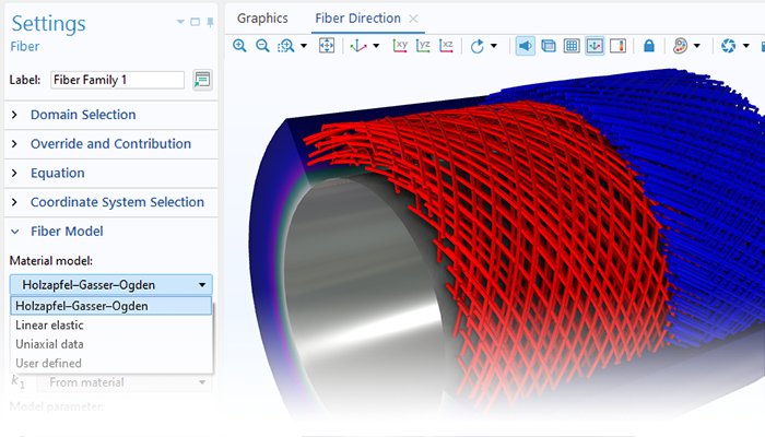 Nonlinear Structural Materials Module