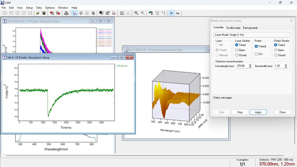 L900 Transient Absorption Control and Analysis Software