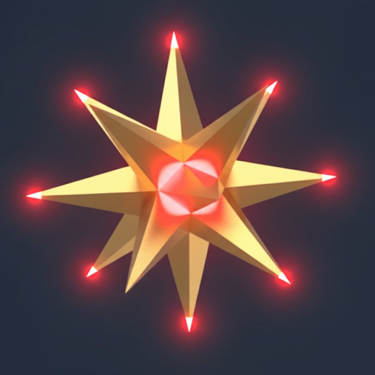 Gold Nanostars 90 nm
