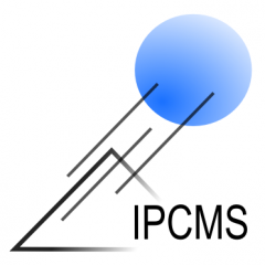 Institut de physique et chimie des Matériaux de Strasbourg (IPCMS) logo