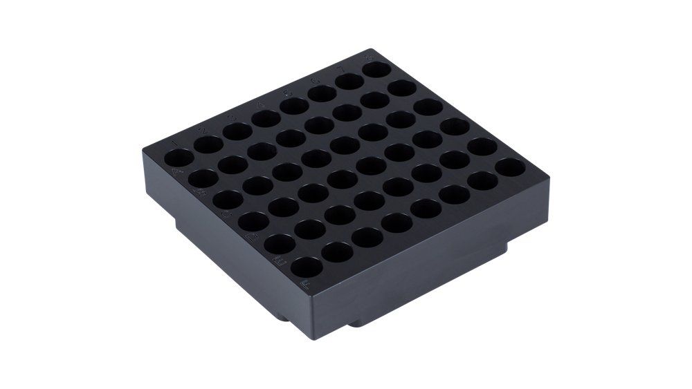 Rack for swab tubes (13x75 mm), 6x8 tubes