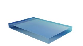 Uncoated glass sensor slides