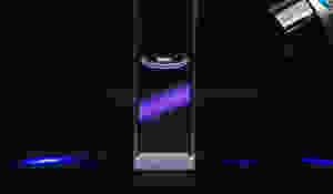 This is a luminescent solution of nanoparticles. @ ITMO University