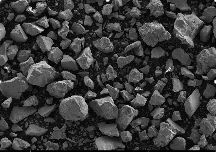 Sandblasting TiO2