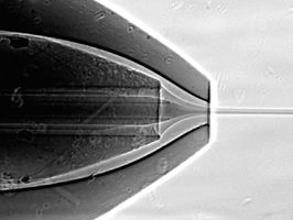 Novel nozzle saves crystals