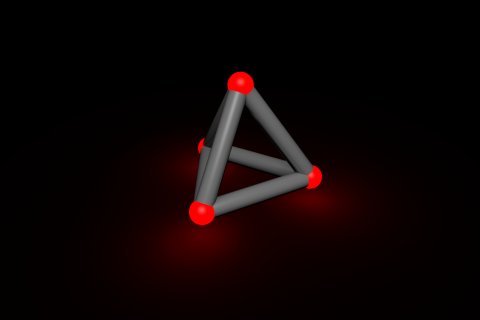 GATTA-PAINT 3D Tetrahedron