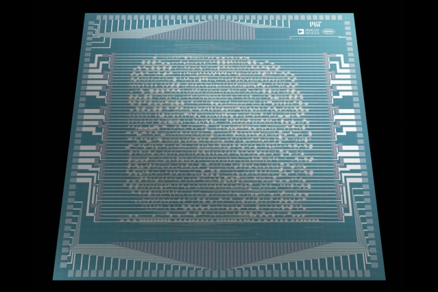 MIT engineers have built a modern microprocessor from carbon nanotube field-effect transistors (pictured), which are seen as faster and greener than silicon transistors. The new approach uses the same fabrication processes used for silicon chips. Image courtesy of the researchers