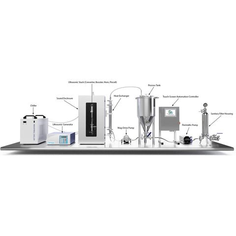 Production Scale Sonicator