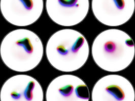 the turbulent birth of magnetic nanovortices