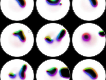 the turbulent birth of magnetic nanovortices