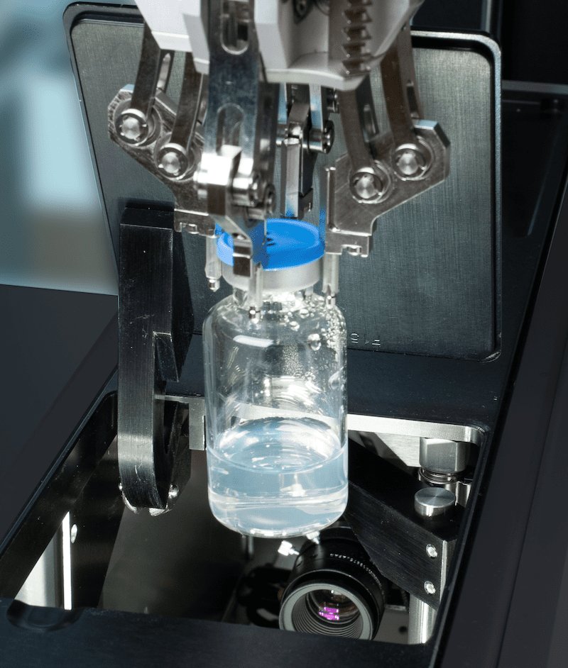 On-deck imaging and through-vial Raman