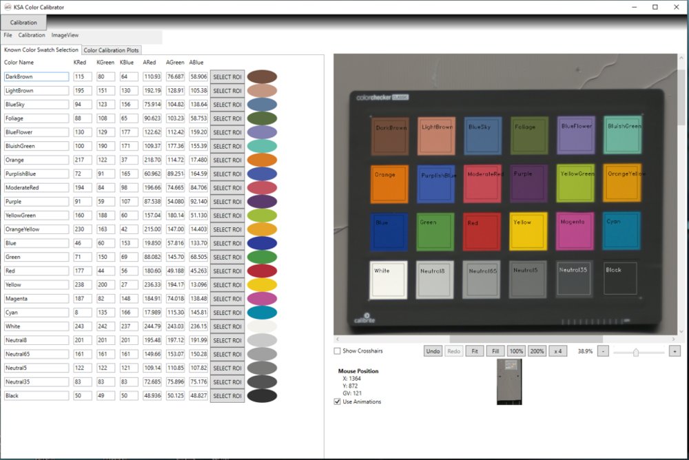 kSA Color Measurement
