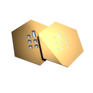 TEM Silicon Nitride Grids – Two Slot Windows