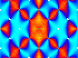 Spin liquid on a peak