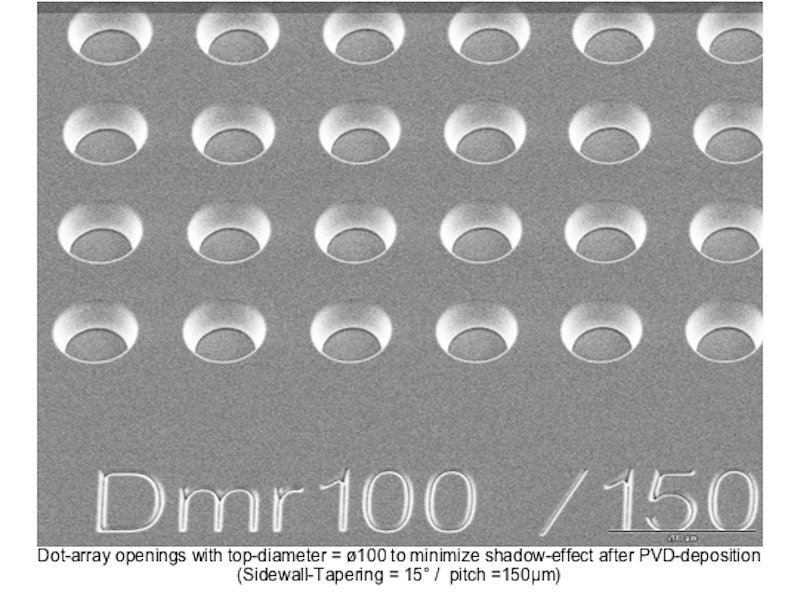 High definition stencil/shadow masks