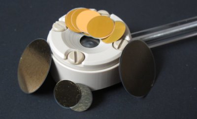 Holders for Templated Electrodeposition with AAO