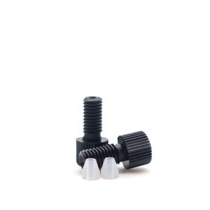 Fittings and Ferrules for Buffer Bottle Lids