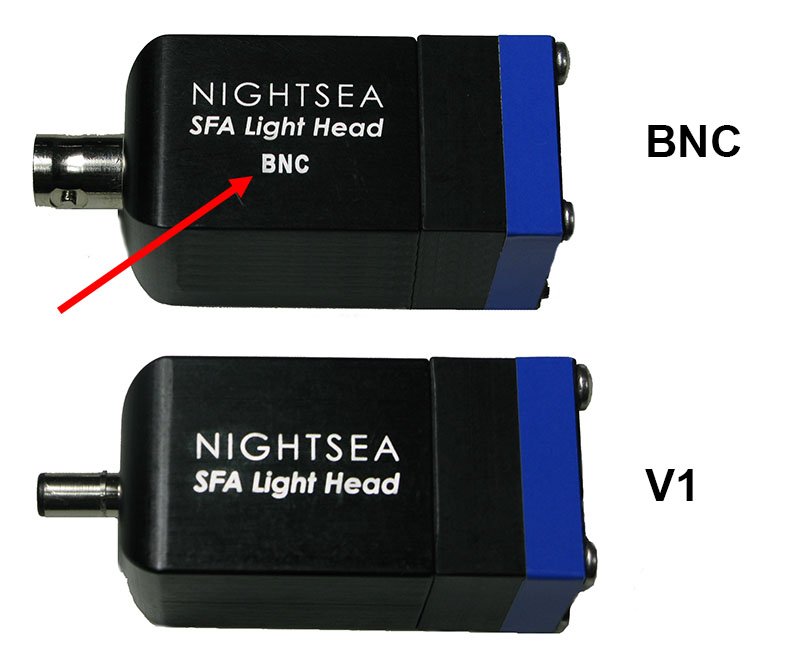 SFA Fluorescence Excitation Light Heads