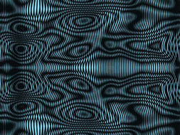 Micro superlattice patterns in ferroelectricity research