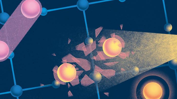 Researchers used a pulse of light to rapidly heat a superconducting material. This technique let them observe how the material began transitioning from its superconducting state to a normal, non-superconducting state. Credit: Kouzou Sakai for Simons Foundation