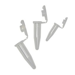 MMI Isolation Caps transparent 0.5ml Protein LowBind