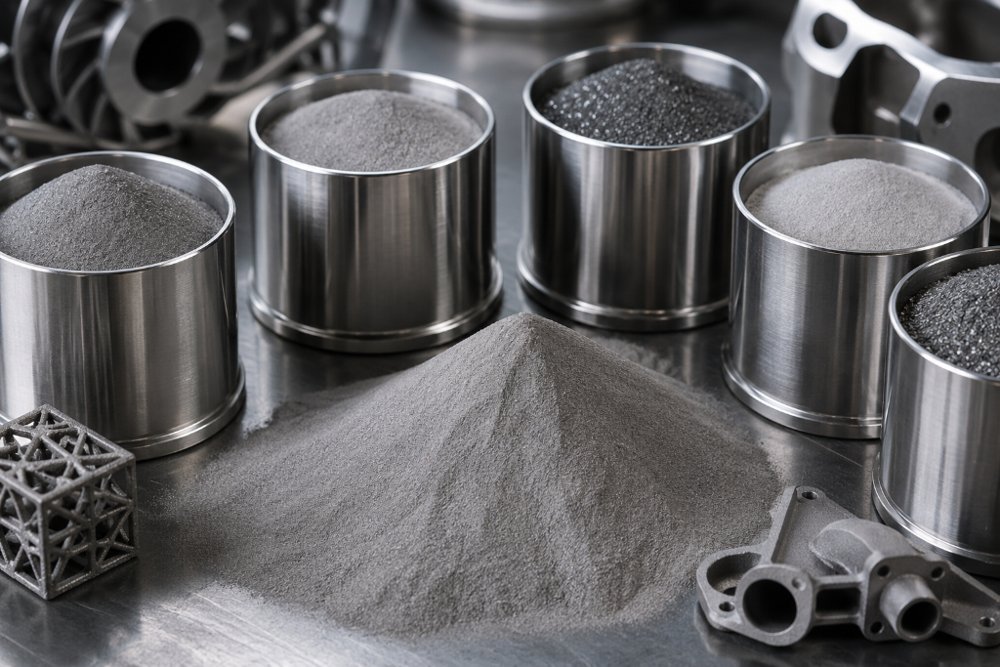 High-Performance Metallic Powders for Additive Manufacturing