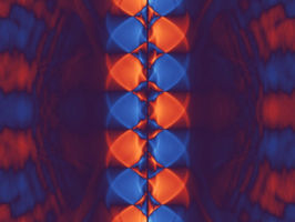 A necklace of fractional vortices